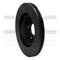 Dynamic Friction Co BRAKE ROTOR DRILLED AND SLOTTED BLACK 633-76080L - alternate 2
